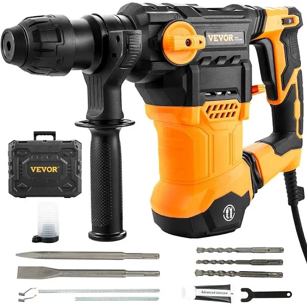VEVOR 1-1/4" SDS-Plus Rotary Hammer Drill