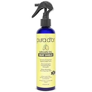 8oz PURA D'OR Argan Oil Heat Shield Hair Protectant Spray $8.38 w/ Subscribe & Save + FS w/ Prime