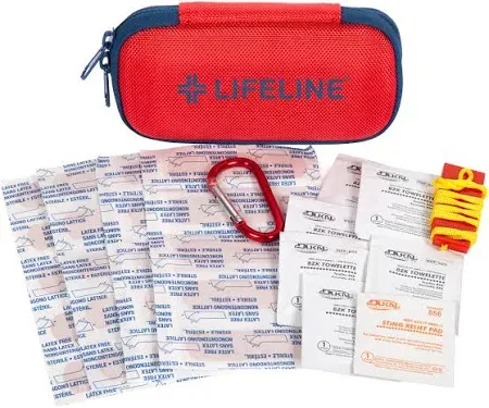 Lifeline Small Hard-Shell Foam First Aid Kit
