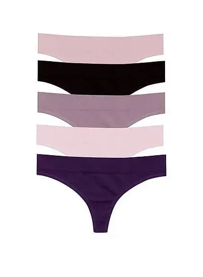 5-Pack Lace-Waist V-String Panties