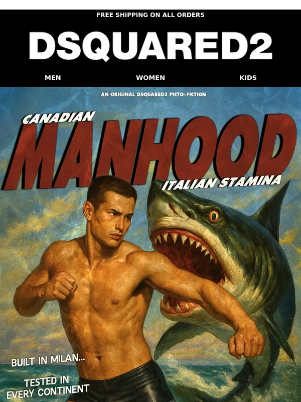 DSQUARED2 - The Beach Isn’t Ready