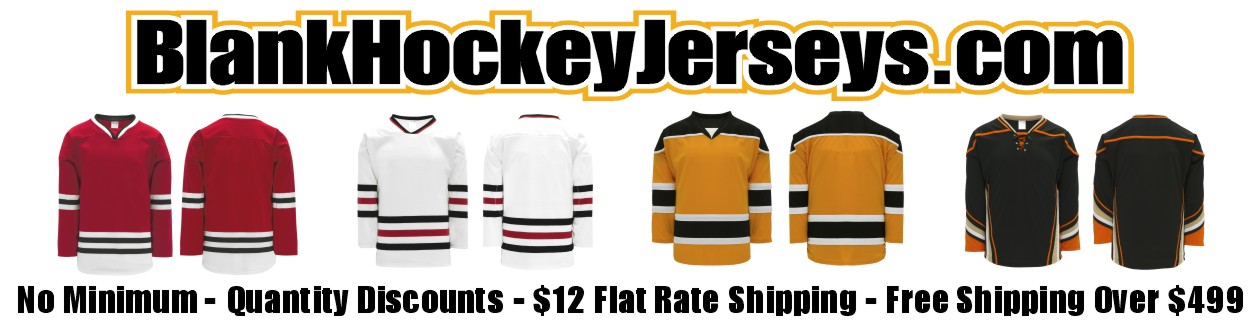 Blank Hockey Jerseys