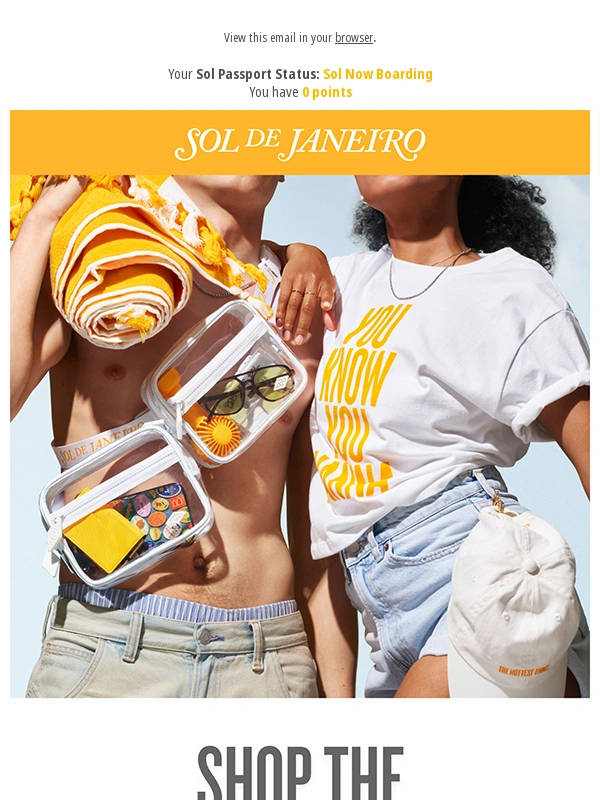 Sol de Janeiro - Did someone say new merch? ?