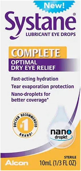 Systane Complete Lubricant Eye Drops