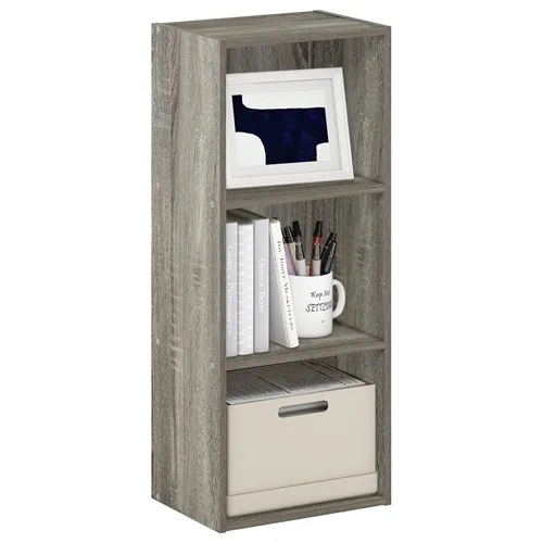 Furinno Lader 3-tier bookcase