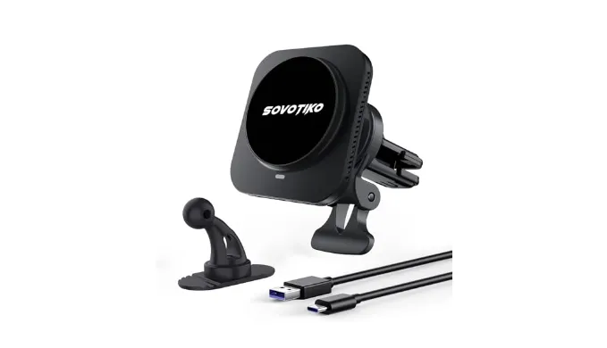 15W Magnetic Wireless Car Charger