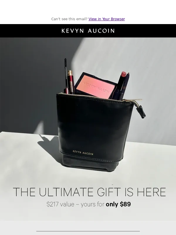 Kevyn Aucoin - The Ultimate Gift is Here at 60% Off!