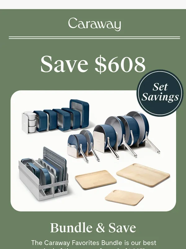 Caraway - Our Biggest Savings Inside ??