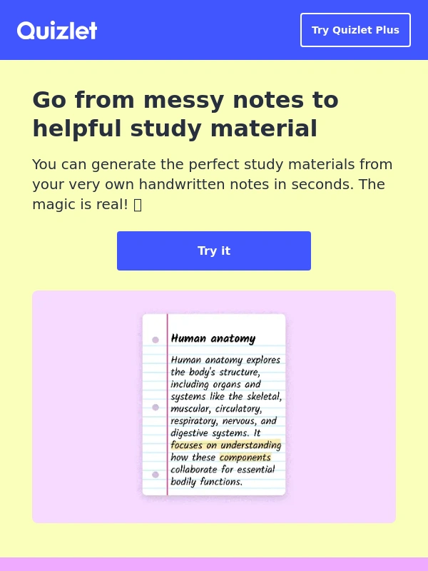 Quizlet - ? Don't miss this amazing study tip