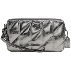 Coach Metallic Leather Crossbody Bag