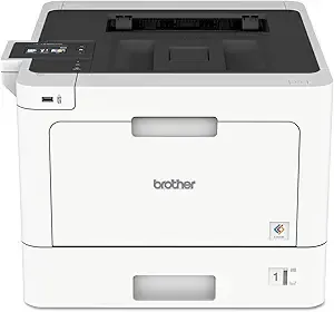 Brother - Business Color Laser Printer, HL-L8360CDW, Wireless Networking, Automatic Duplex Printing, White