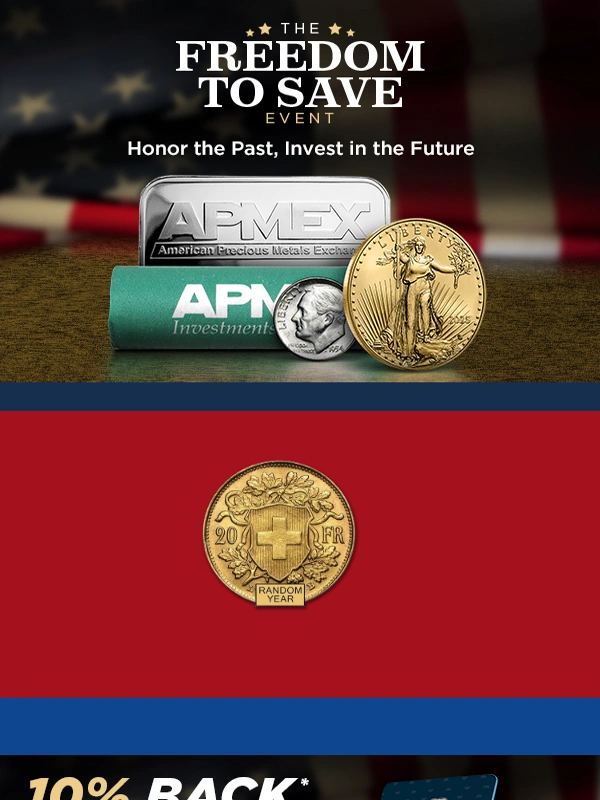 APMEX - ?Thousands of Discounts During Our Freedom to Save Event