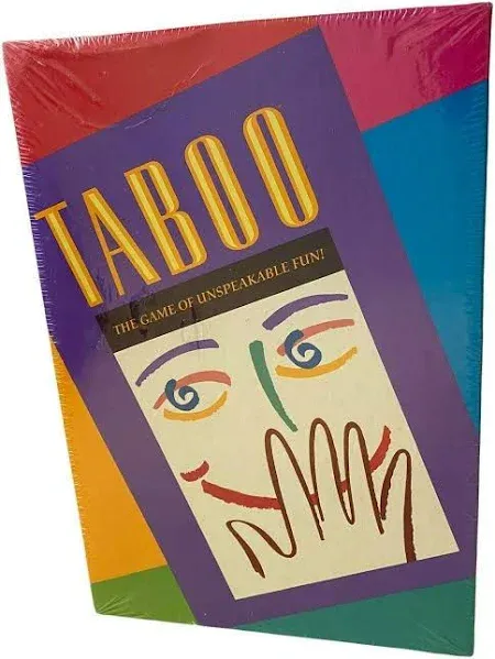 Taboo Game 1989
