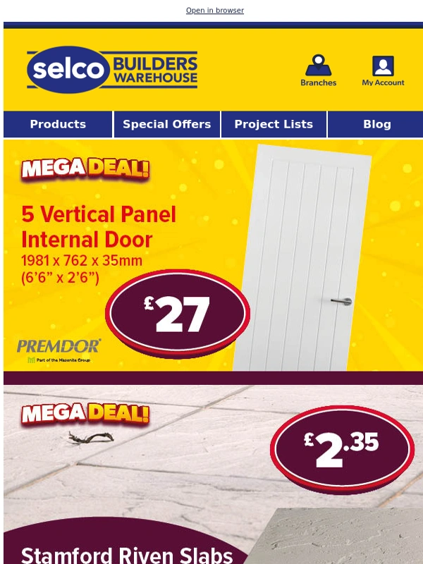 Selco - April Deals have landed!