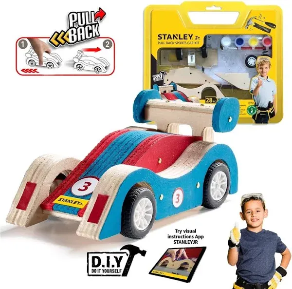 Stanley Junior Bull Back Sports Car Kit