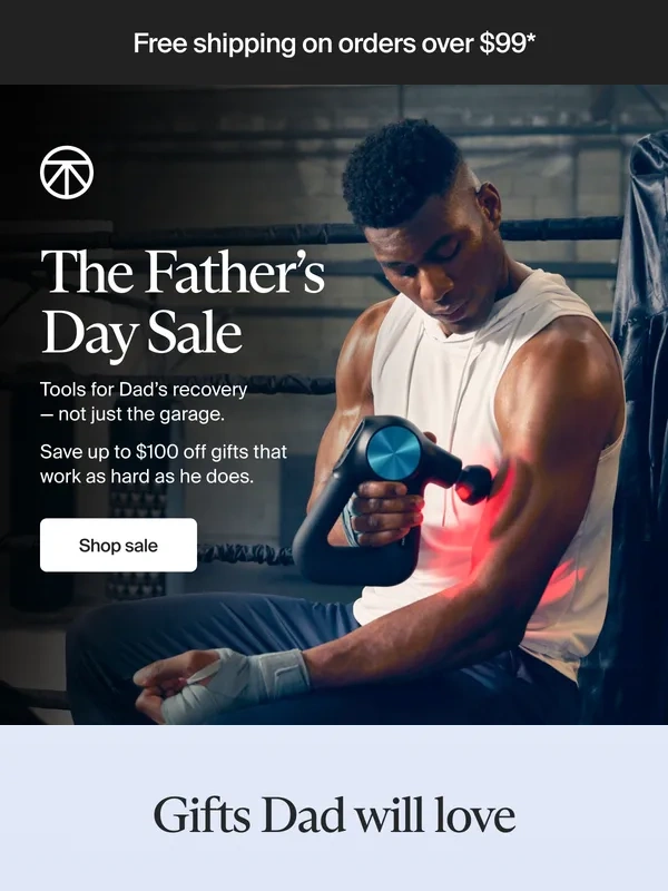 Therabody - The Father's Day Sale: Save up to $100
