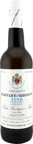 Hartley & Gibson Fino Sherry 750 ml