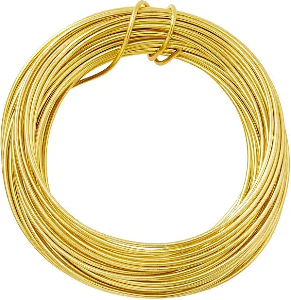 Bead Landing Gold 18-Gauge Aluminum Wire