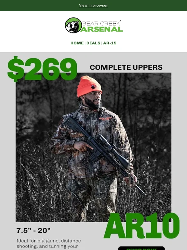 Bear Creek Arsenal - Build Bigger for Less – AR10 Uppers ?2️⃣6️⃣9️⃣???