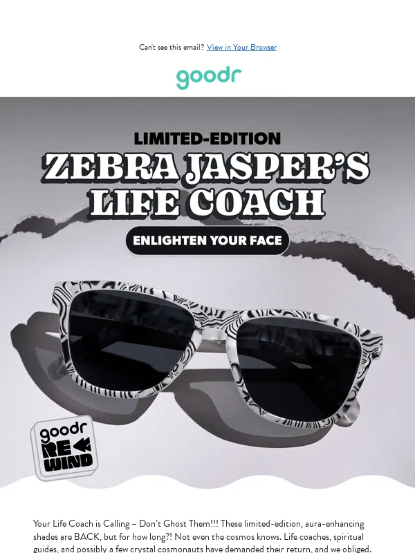 Goodr - Manifest These Shades on Your Face