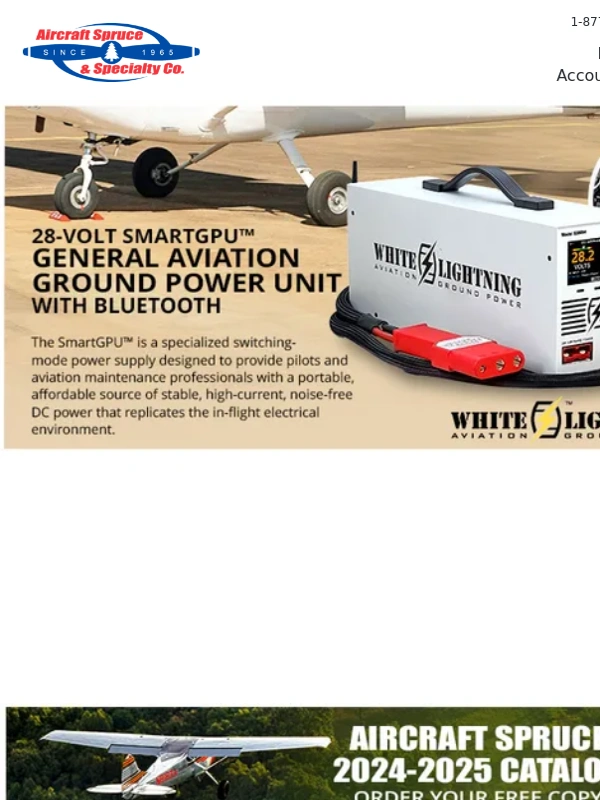 Aircraft Spruce - White Lightning SmartGPU for General Aviation Now In Stock at Aircraft Spruce