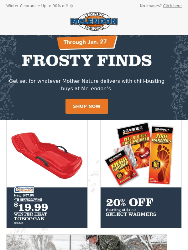 McLendons - ⛄ Frosty Finds on sale now
