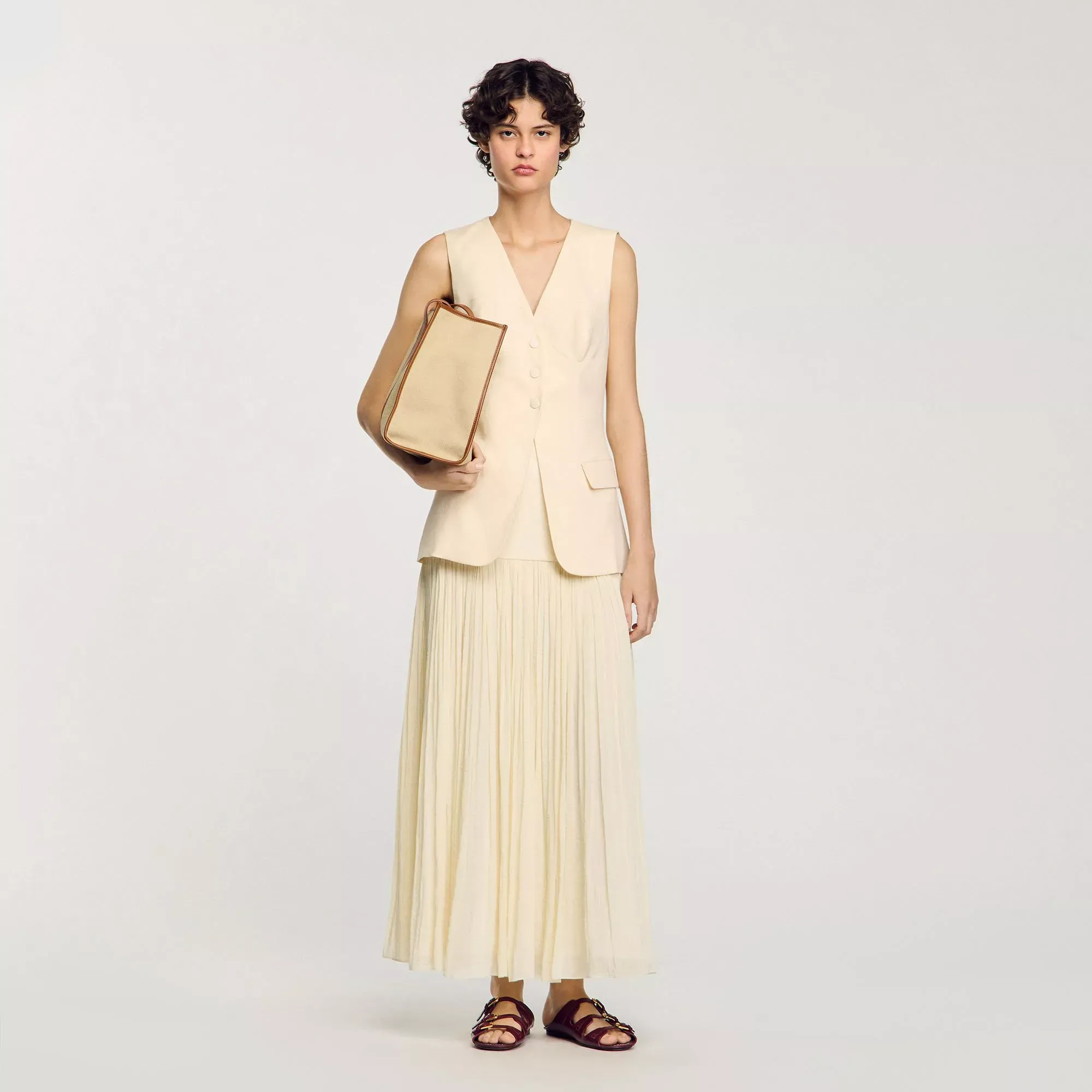 Sandro Sleeveless vest - female - 6