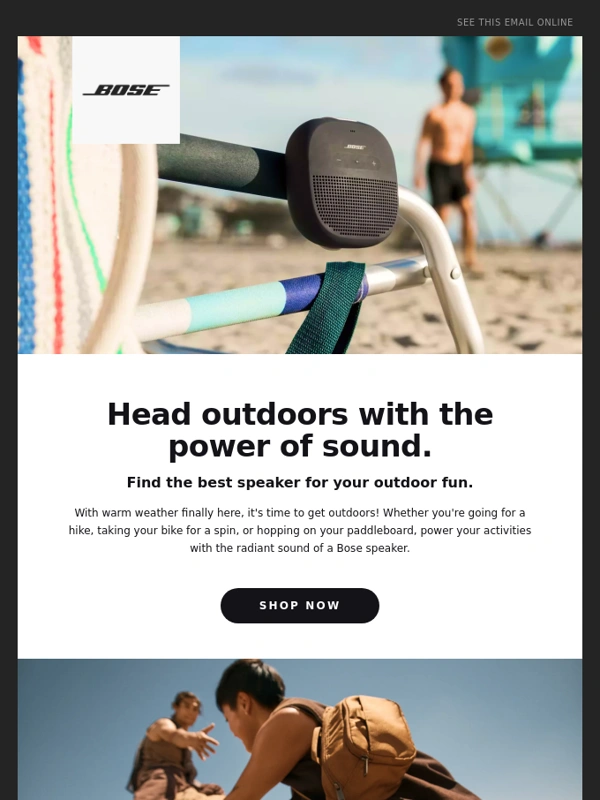 Bose - ? Speakers for outdoor fun