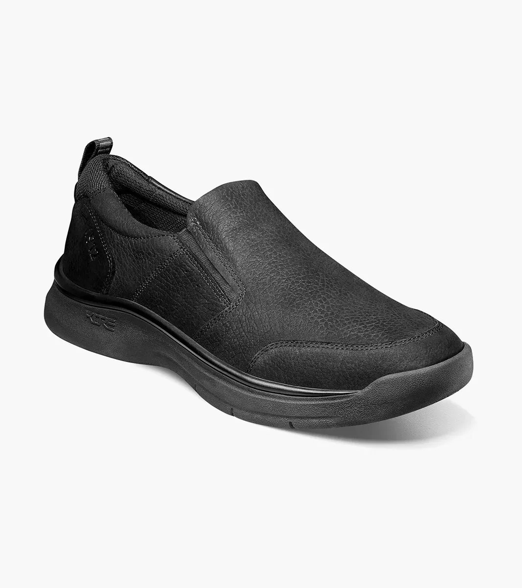 Nunn Bush Shoes Mac Moc Toe Slip On Black Size 8