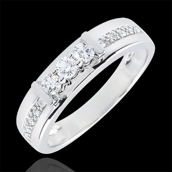 White Gold Hérine Trilogy Ring