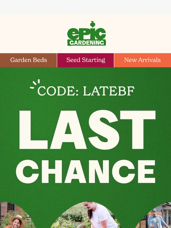 Epic Gardening - ⏰ JUST A COUPLE HOURS LEFT