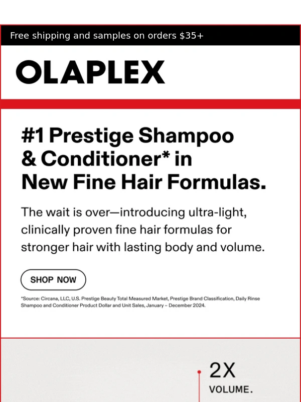 Olaplex - ? EARLY ACCESS: Shop NEW shampoo and conditioner for fine hair.?