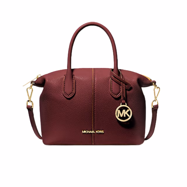 Michael Kors Hyde Small Pebbled Leather Satchel