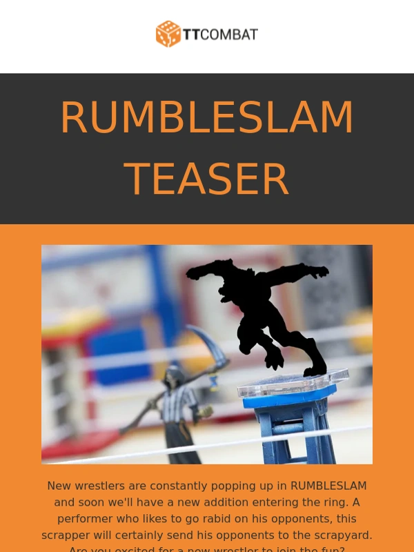 TTCombat - Battleships,restocked products,and RUMBLESLAM teaser