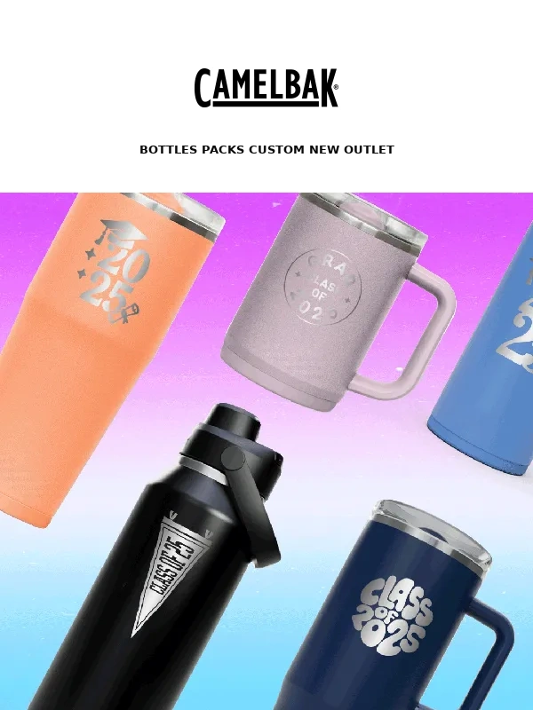 CamelBak - Personalize Their Next Adventure: Grad Gifts!