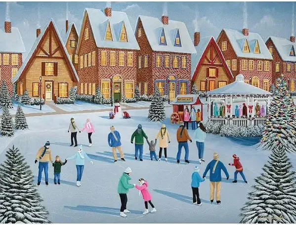 Holiday Skate Jigsaw Puzzle
