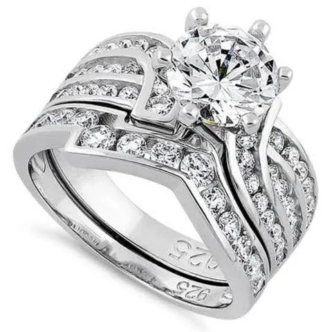 Sterling Silver CZ Ring