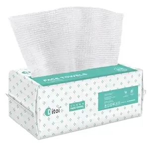 60-Count Ditoi Disposable Ultra Soft & Thick Face Towels $4.41 w/ S&S + Free Shipping w/ Prime or on $35+