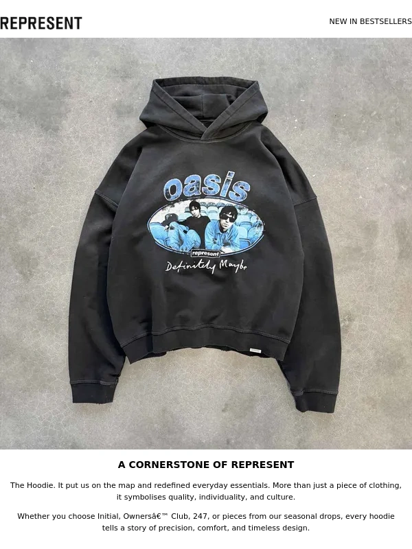 REPRESENT - THE REPRESENT HOODIE