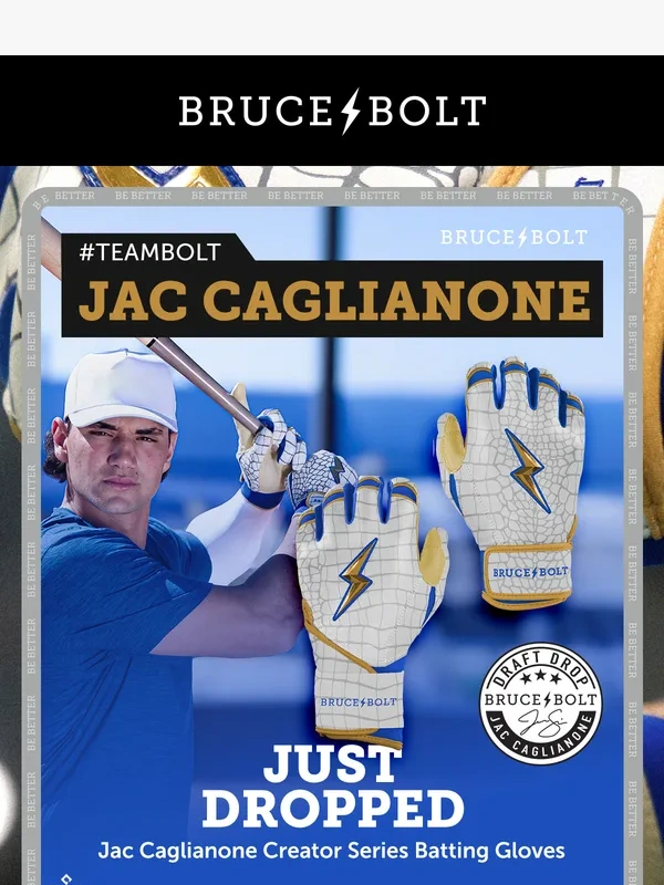 BRUCE BOLT - DROPPED: Jac Caglianone BG's