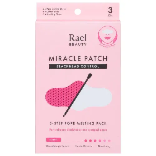 Rael Beauty Miracle Patch 3-Step Pore Melting Pack
