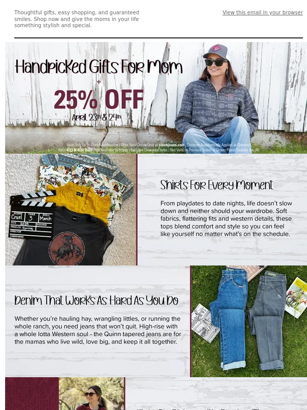 CINCH Jeans - Mom Deserves The Best! ?