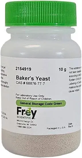Frey Scientific Baker's Yeast