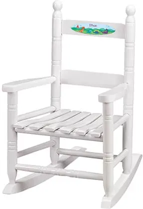 Miles Kimball Personalized Dinosaurs Children's Rocking Chair