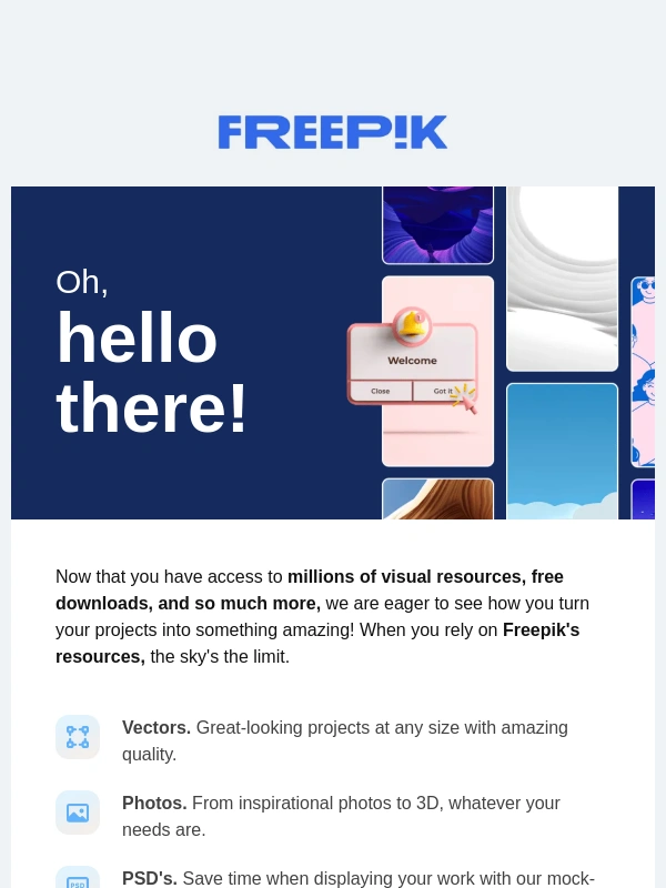 Freepik - Welcome to freepik