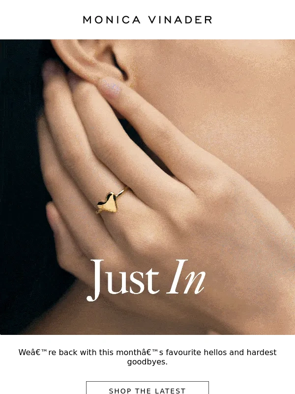 Monica Vinader - Just In & Almost Sold Out