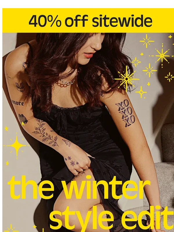 Inkbox - 40% OFF ❄️ THE WINTER STYLE EDIT