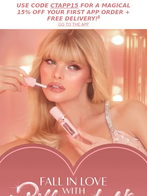 Charlotte Tilbury - Pillow Talk! It's LOVE At First Swipe! ?