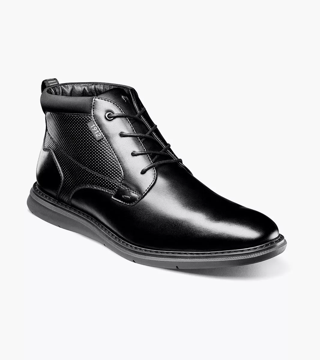 Nunn Bush Shoes Chase Plain Toe Chukka Black Size 10