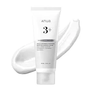 ANUA - 3 Ceramide Panthenol Moisture Barrier Cream, 100ml, Hydrating Face Moisturizer, Normal Skin